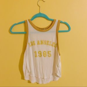 Charlotte Russe Cropped Tank Top